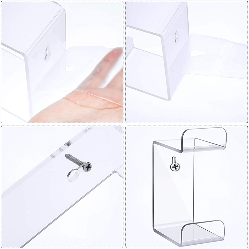 Universal Game Controller Holder Wall Mounted Headset Stand Hanger Space Saving Gamepad Holder Wall Mount for PS4 Xbox