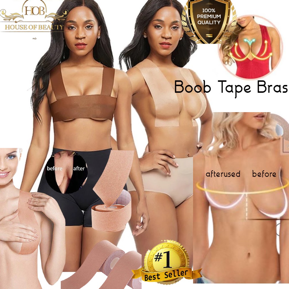 Boob Tape Invisible Chest Lift Tape Push Up Body Tape Diy Breathable Breast  Lift Tape For A-e Cups Large Breasts