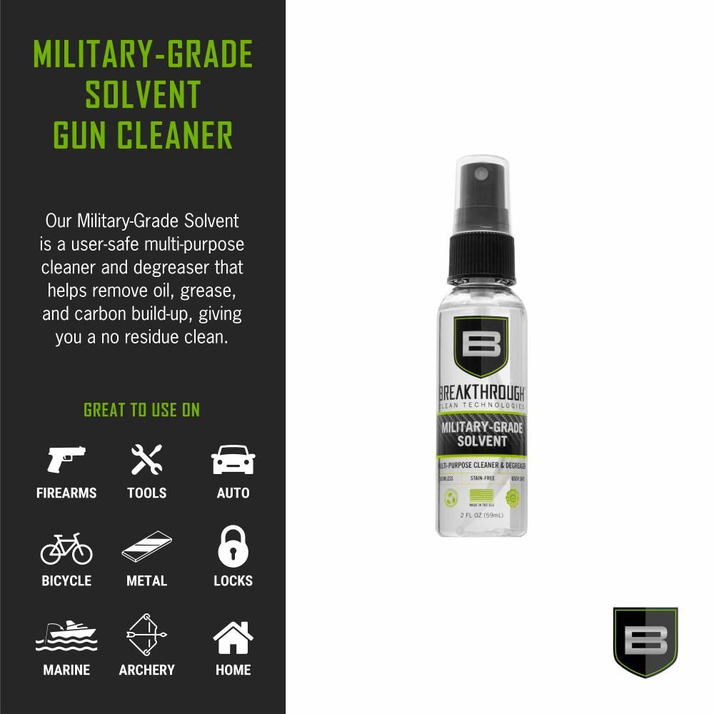 Breakthrough® Clean Technologies Military-Grade Solvent, 16oz Bottle, Clear