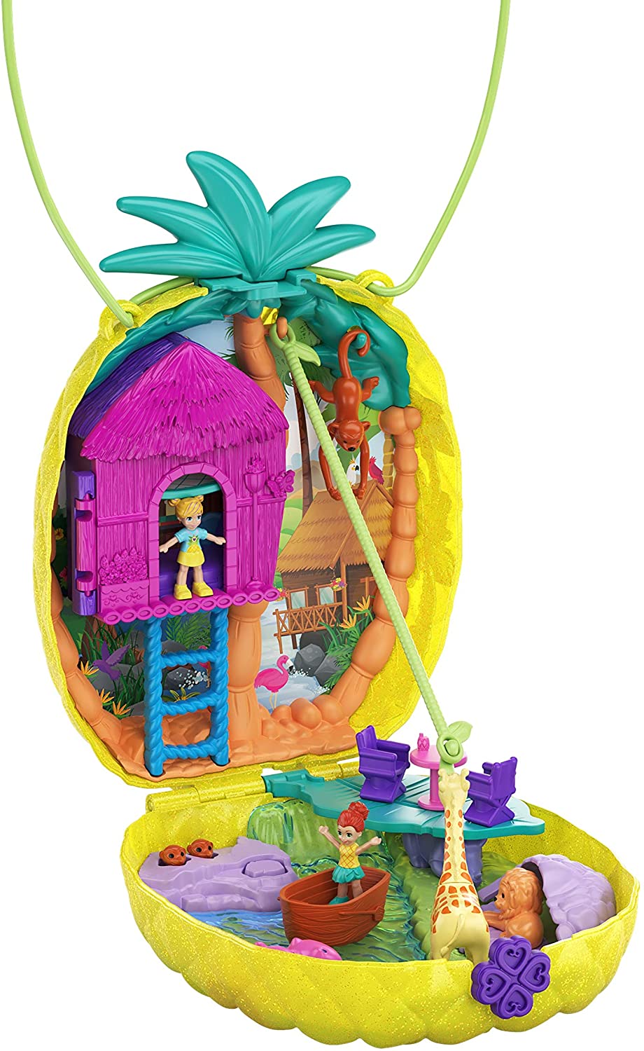 polly pocket pineapple purse