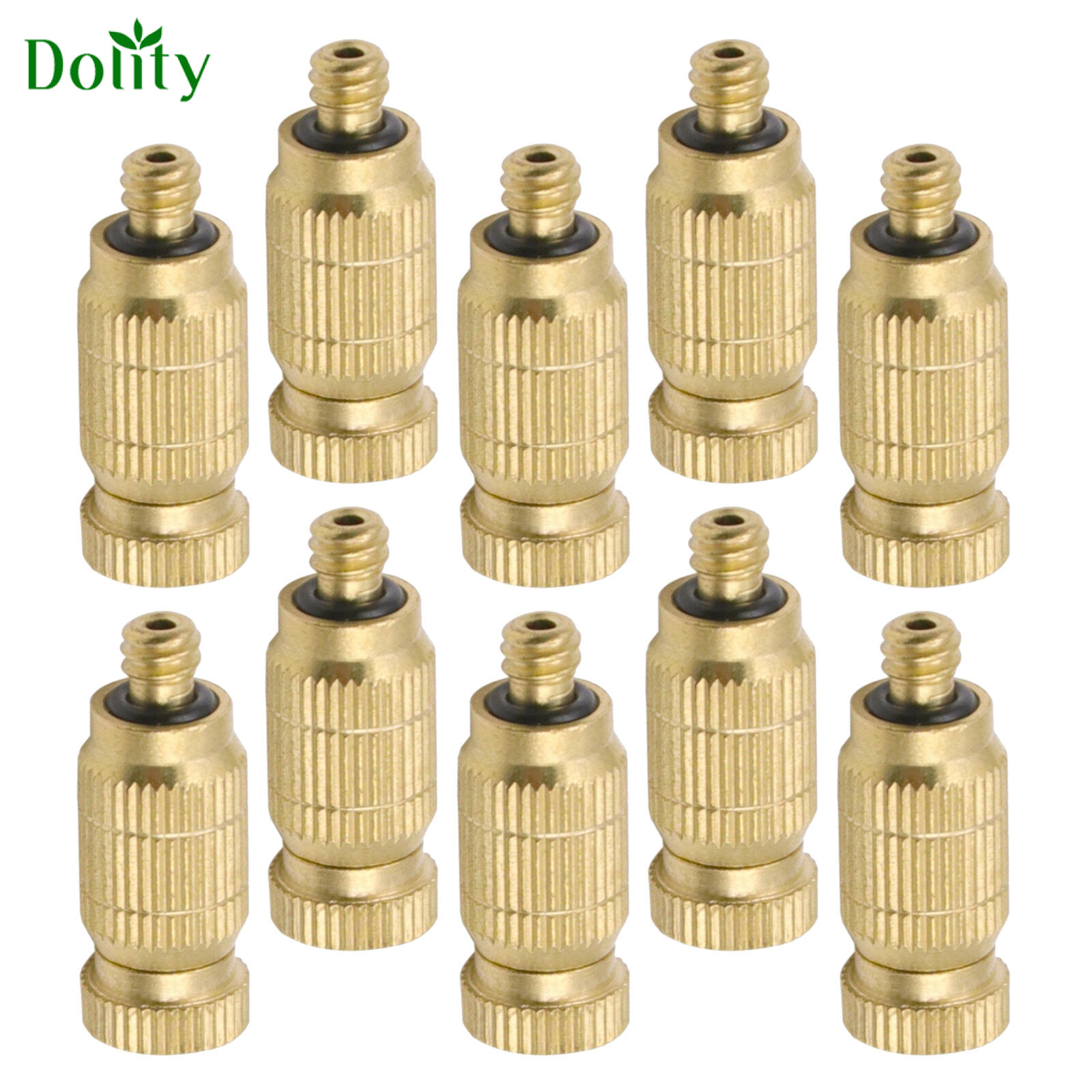 Brass Spray Nozzles 20 Pieces Brass Atomizing Nozzles Outdoor Cooling