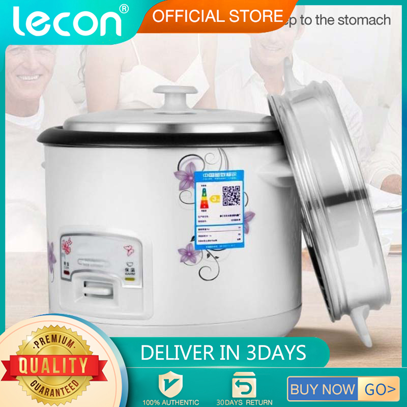Lecon Rice Cooker large capacity rice cooker 8L multifunctional canteen