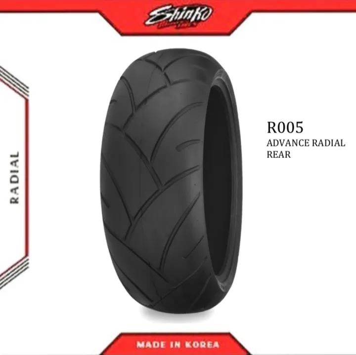 Shinko 190/50ZR17 005 Advance Rear Motorcycle Tire Radial