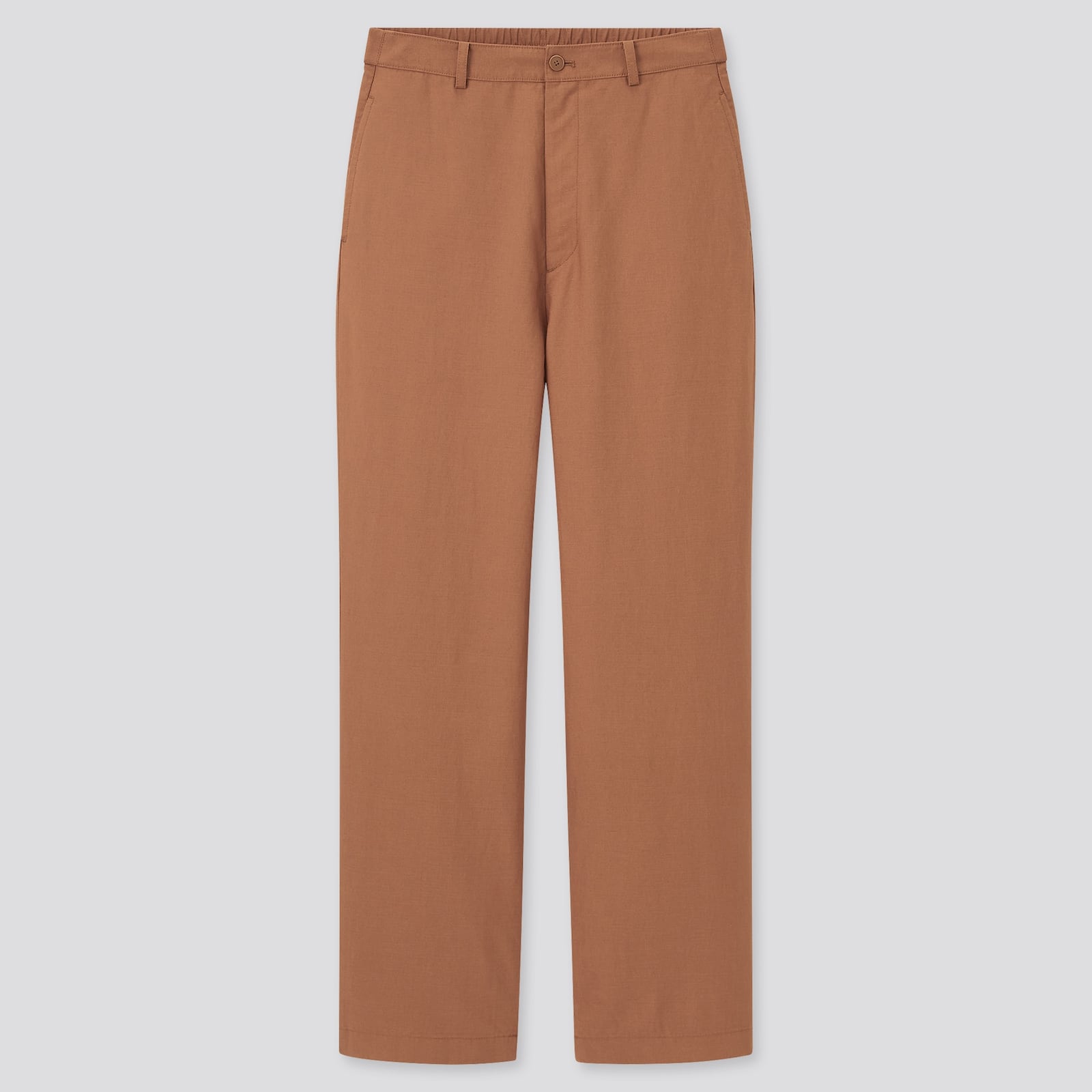 MENS LINEN BLEND RELAXED PANTS  UNIQLO TH