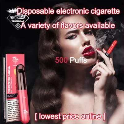 Disposable electronic cigarettes 500puffs vaper smoke full set A variety of flavors, a variety of colors to choose from fresh fragrance, fashionable and popular