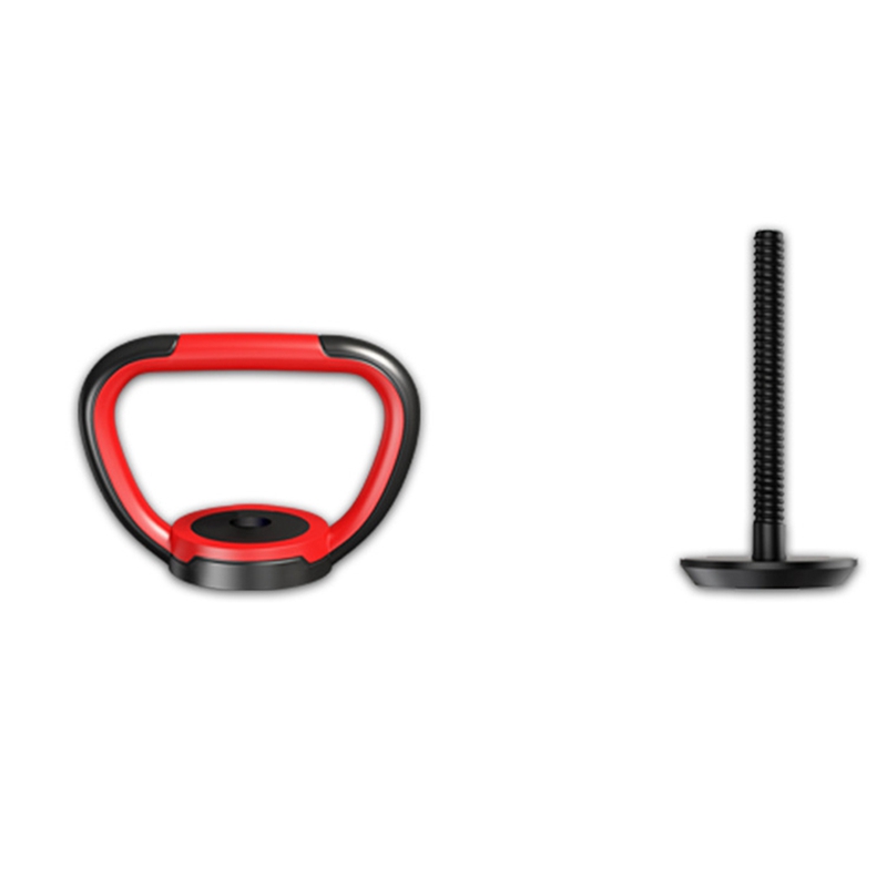 Adjustable Kettlebell Handle for Plates Weights, Multifunctional