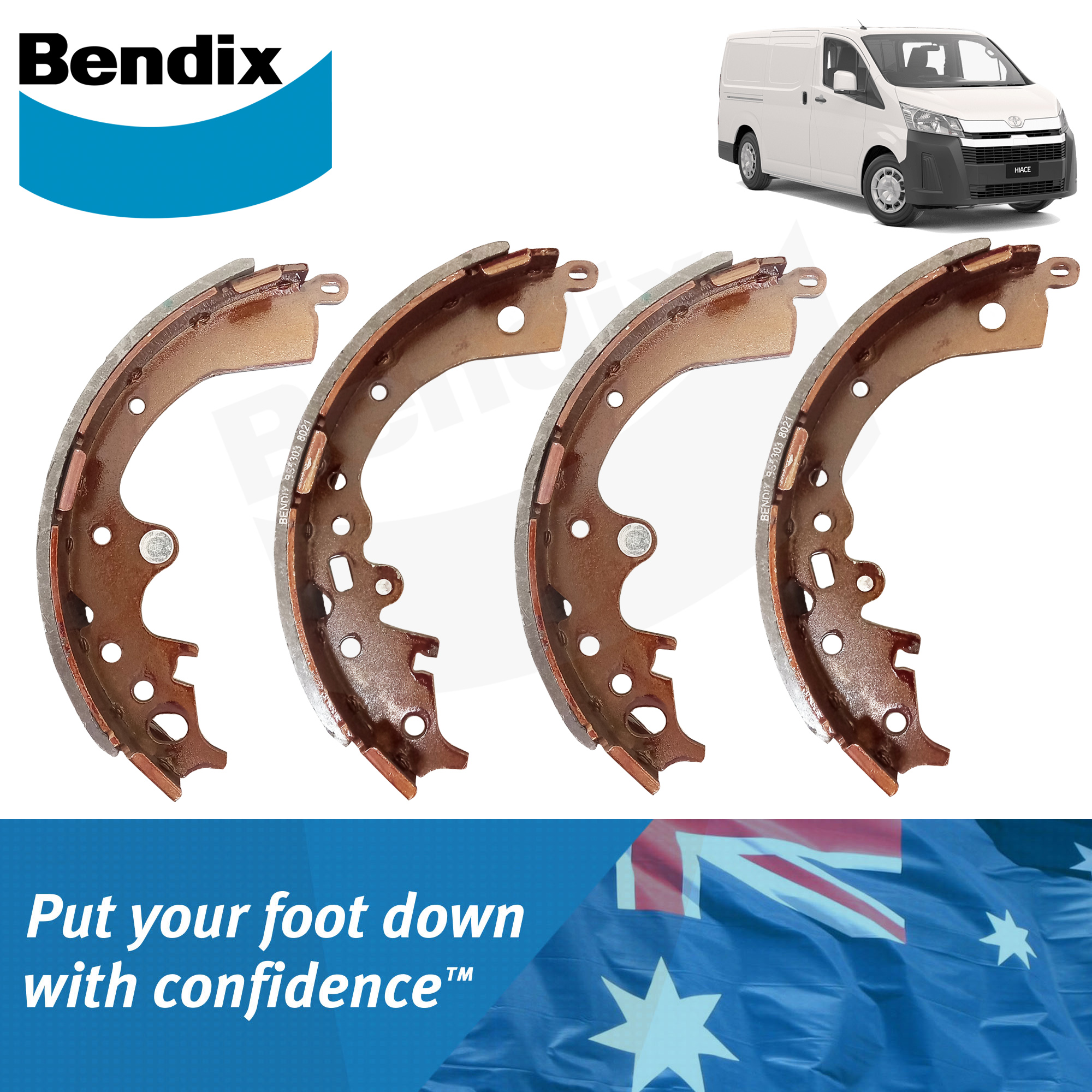 Bendix Brake Shoe BS5303 Set for Toyota HiAce 20192021 Lazada PH