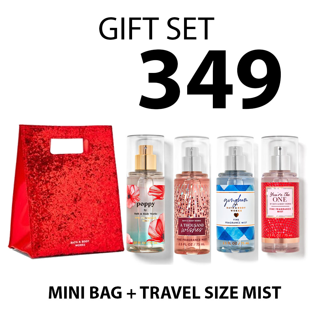Bath and Body Works Travel Size Gingham A Thousand Wishes You're the