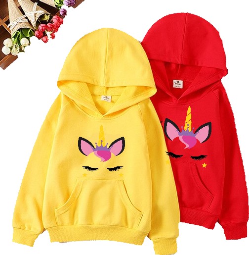 unicorn kids hoodie