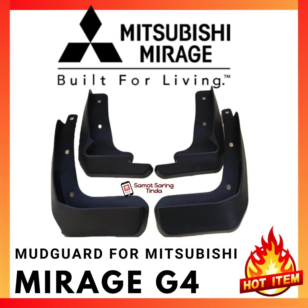 Mudguard for MIRAGE G4 GLX/GLS Variant - Car Mud Flaps Front Rear for Fender  Splash Guards Mudflaps Mudguards Fits for Mitsubishi Mirage Sedan - Mitsubishi  Mirage Accessories - Mirage G4 Mud Guard