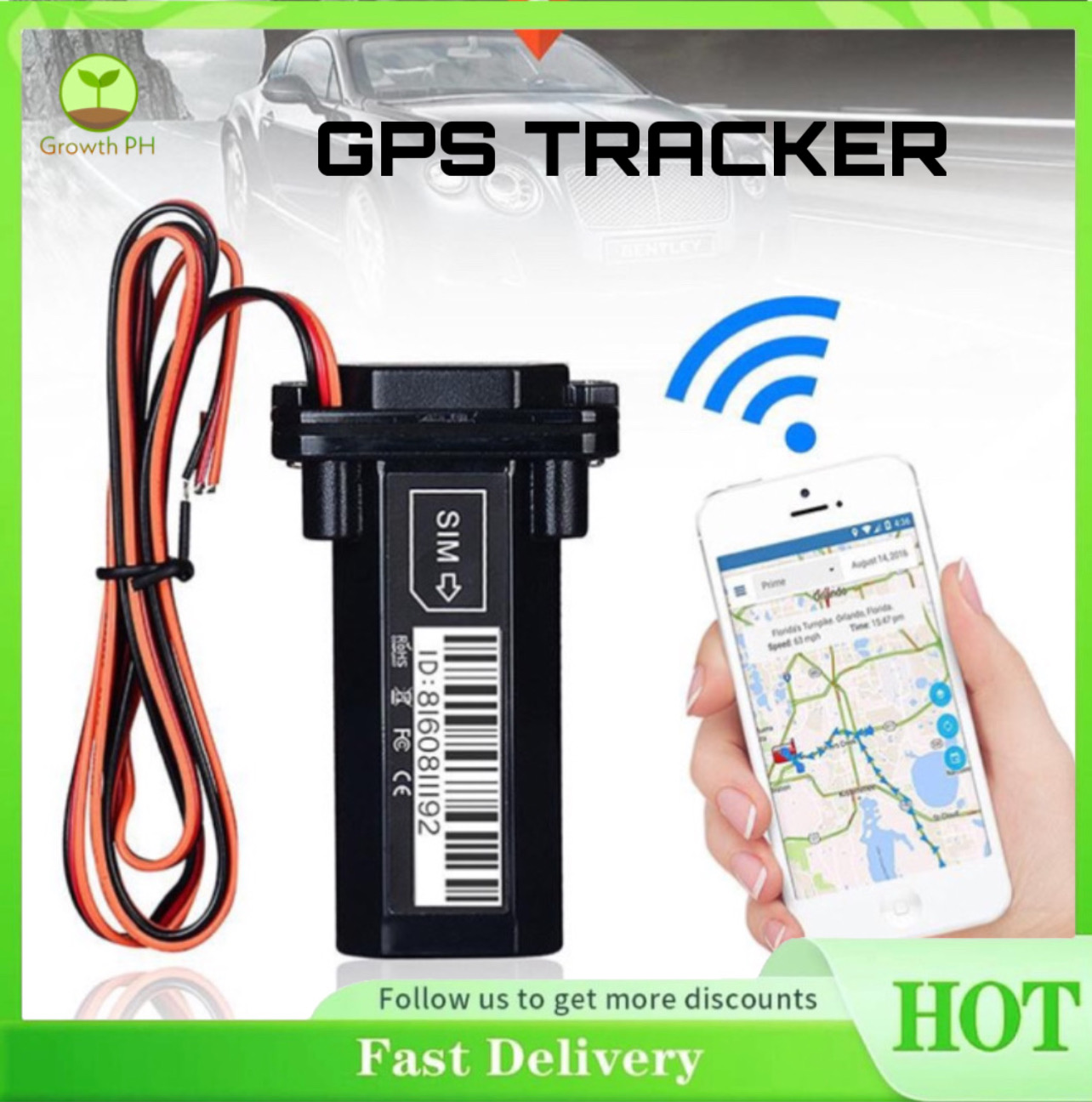 NEW GPS Tracker Realtime Motorcycle/Car Tracker Antitheft GSM Alarm
