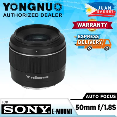 Yongnuo YN50MM F1.8S DSM Lens for Sony E-Mount Mirrorless Cameras | JG Superstore by Juan Gadget