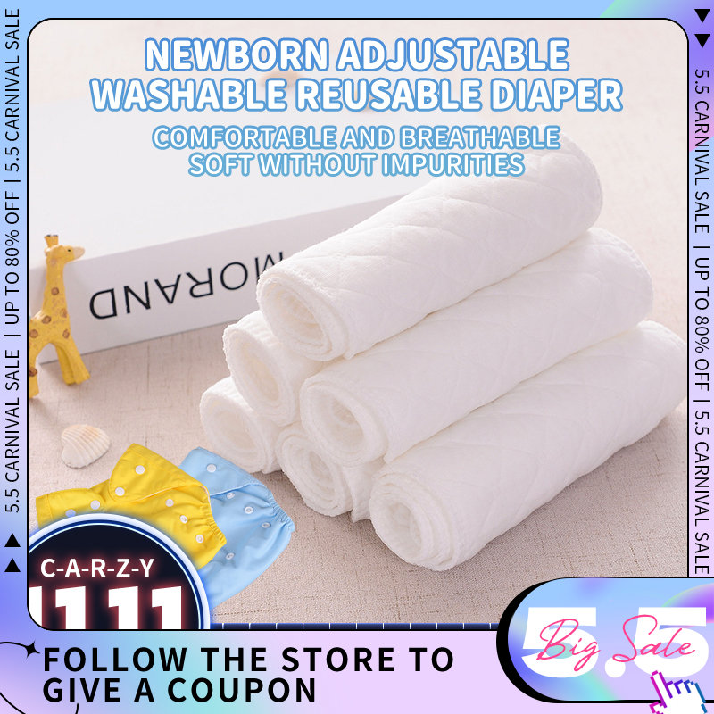 Baby Diaper Pad Reuse Diaper Pads Cloth Diaper Absorbent Pad 32*12