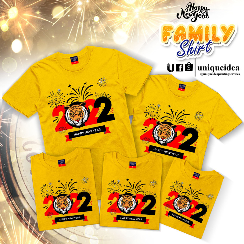 Family Shirt Year of the Tiger Design 