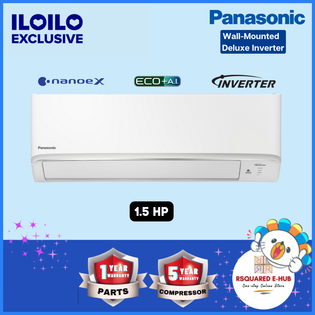 Panasonic Aero Series Deluxe WallMounted Air Conditioner, Split Type