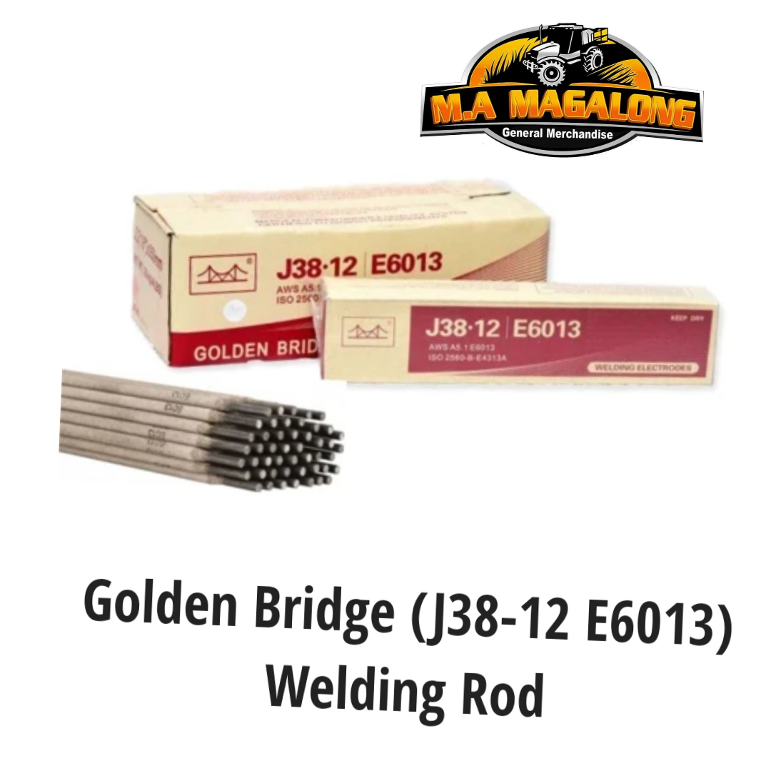 GOLDEN BRIDGE J38 12 / E6013 WELDING ROD 2.5 KG (5.5 LBS) Lazada PH