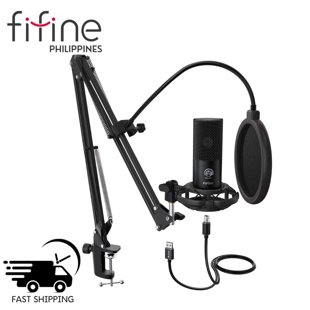 FIFINE K669 USB Podcast Condenser Microphone for sale online