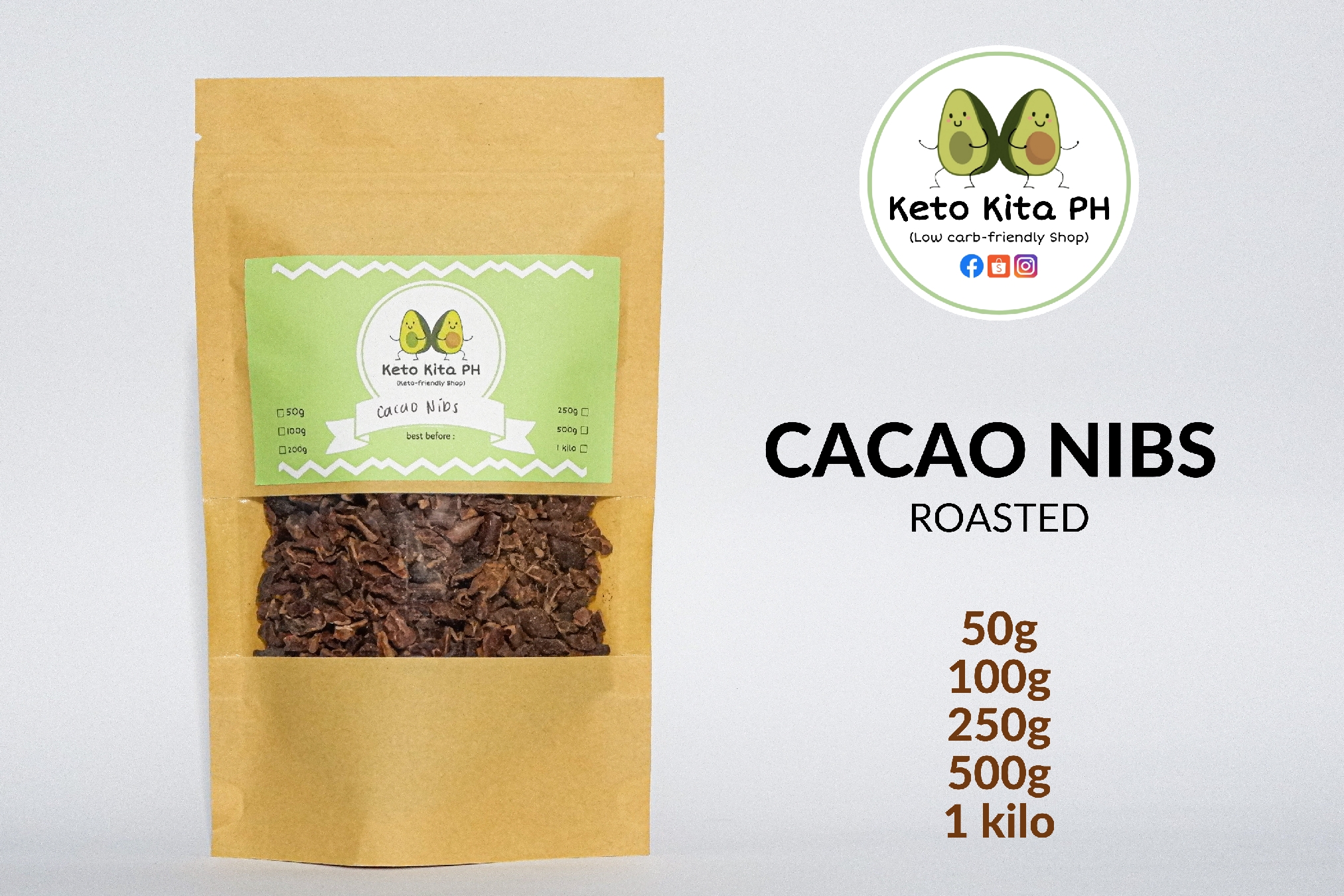 Cacao Nibs (Roasted) Keto/ Lowcarb Products Lazada PH