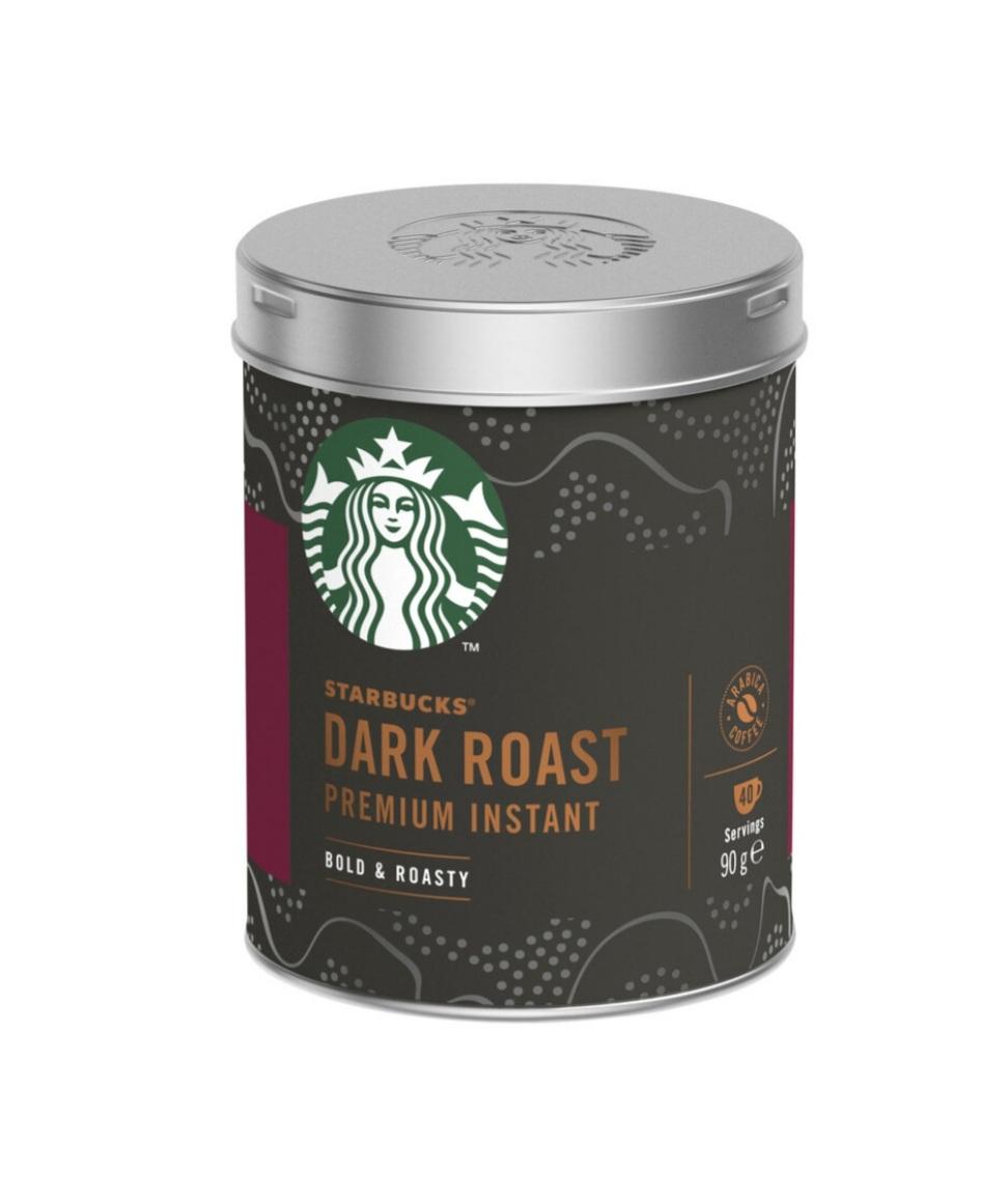 STARBUCKS DARK ROAST PREMIUM INSTANT COFFEE, 90g Lazada PH