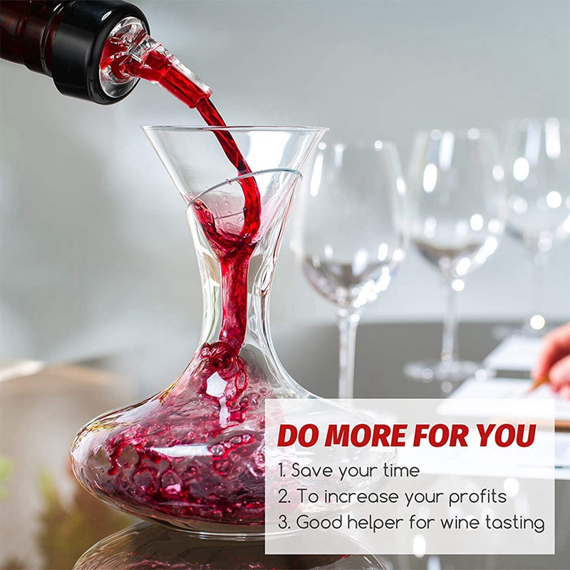 8 Pieces Automatic Measured Bottle Pourer, Spout Bottle Pourer with