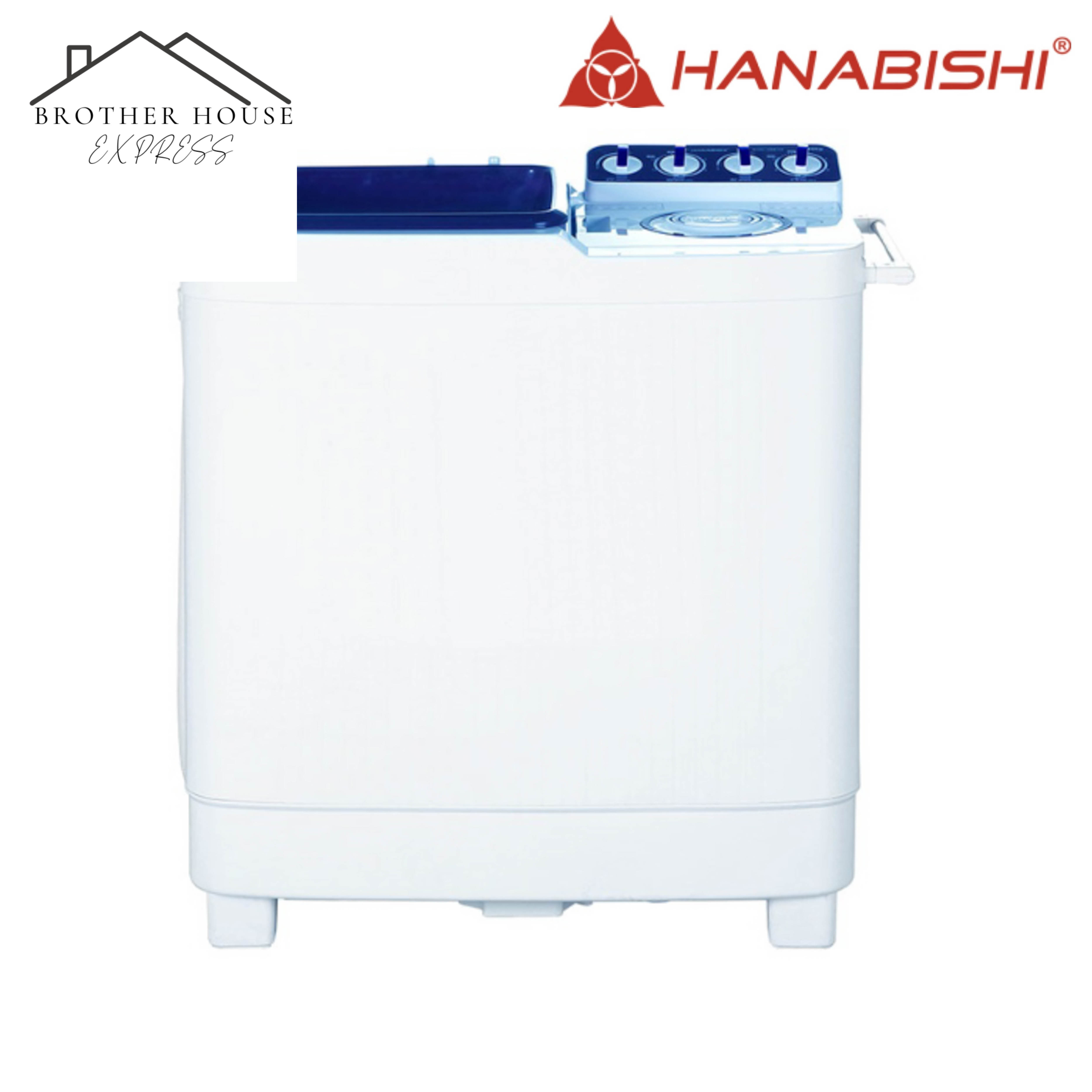 Hanabishi Washing Machine Twin Tub with Spin Dryer 10.0 KG HWM210