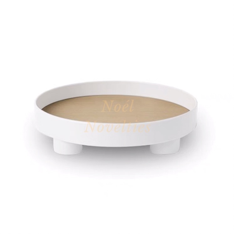 Ang mainit na benta LS (COD) Wooden Retro Circular Nordic Platform Tray ...