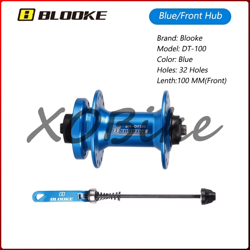 BLOOKE Hubs 32 Holes 36 Holes Mountain Bike Disc Hubs Front Rear MTB