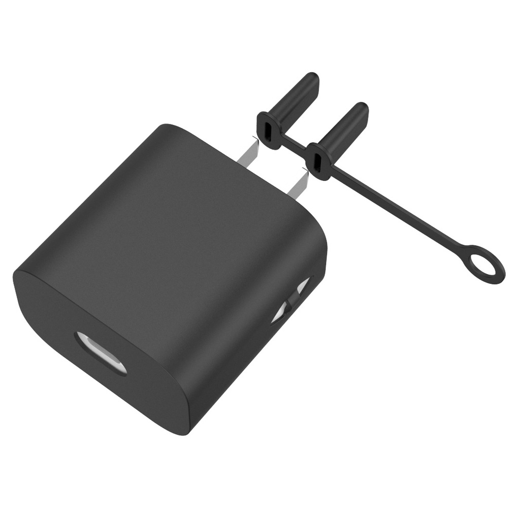 ♣ Charger Protector Thin Silicone adapter Cover for iphone 20W Lazada PH