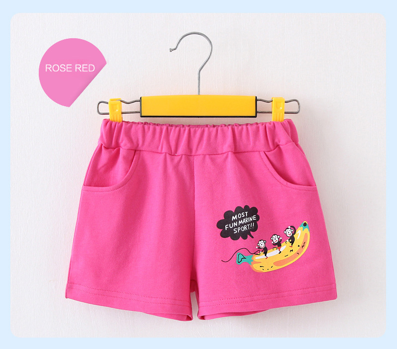 Girls Fashion short for kids Girls age 1-7yrs old Pure Cotton High ...