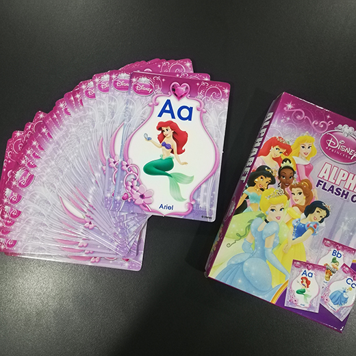 Disney Princess Alphabet Flash Cards
