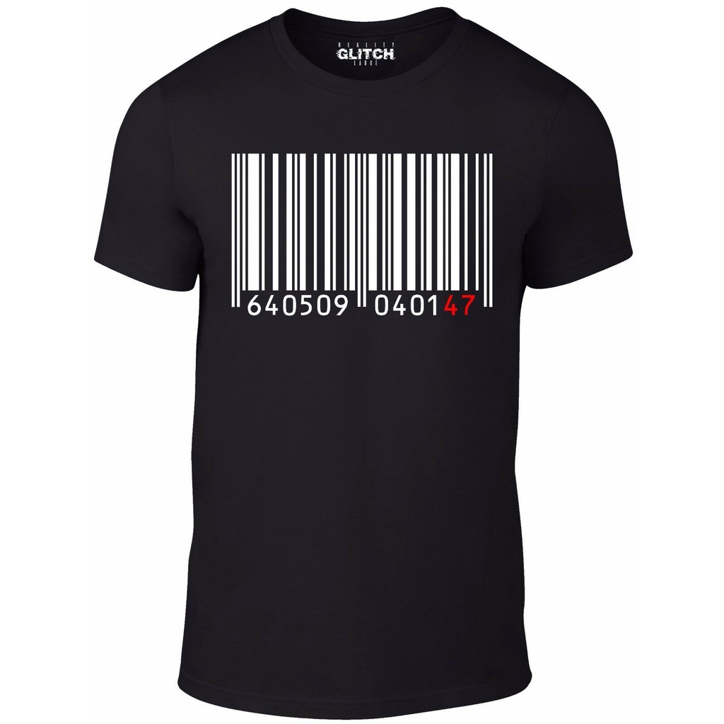 47 Barcode T Shirt Inspired By Hitman Agent Assassin Game Lazada Ph