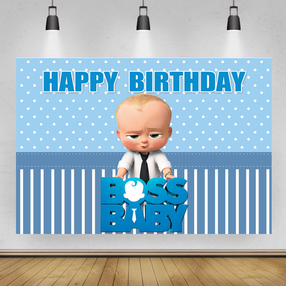 Shop Boss Baby Birthday Backdrop Online Lazada Com Ph