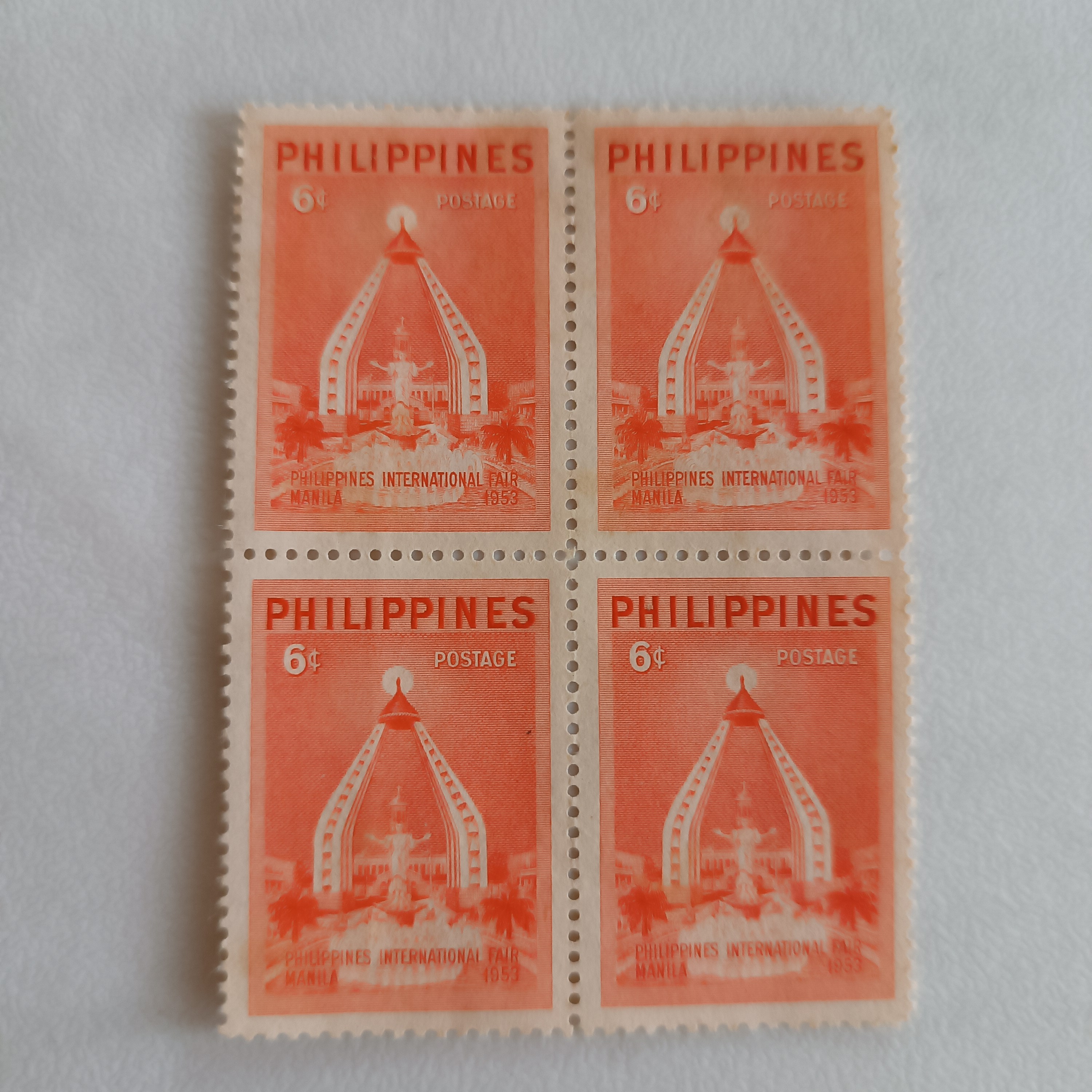 Philippine Postage Stamp set (Original) 1953 Philippines International