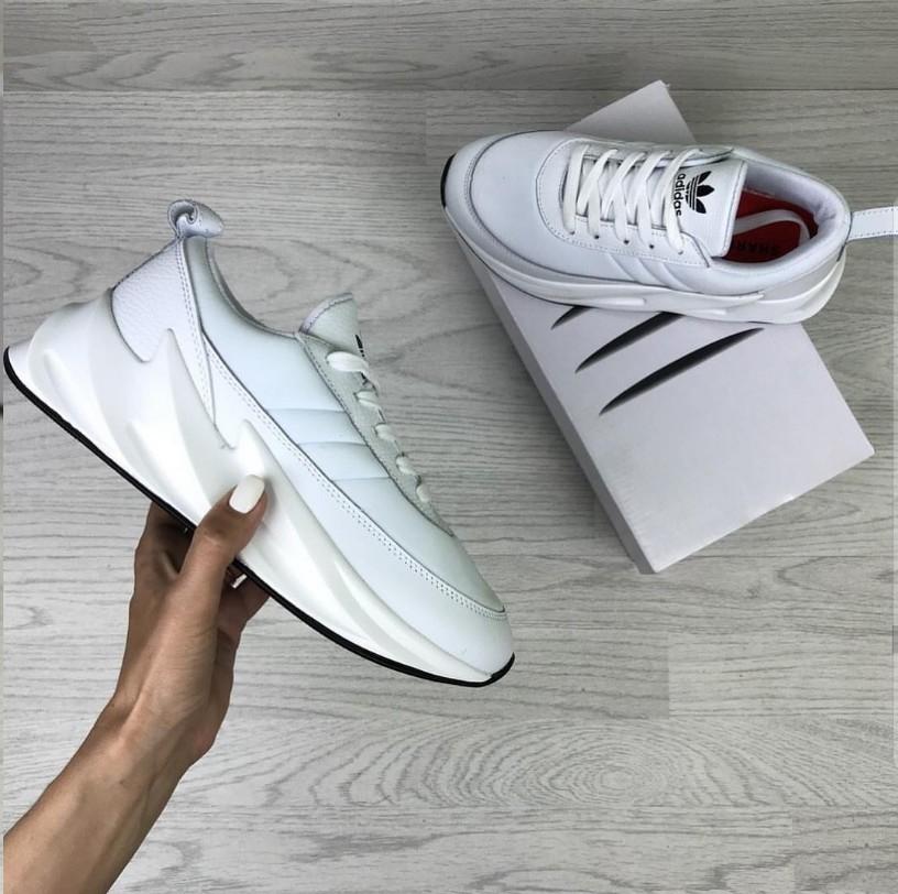 Adidas Sharks Concept Sneakers Shoes - All White | Lazada PH