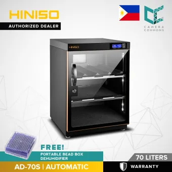 Hiniso Ad 70s Electronic Digital Control Dry Cabinet Storage 70l