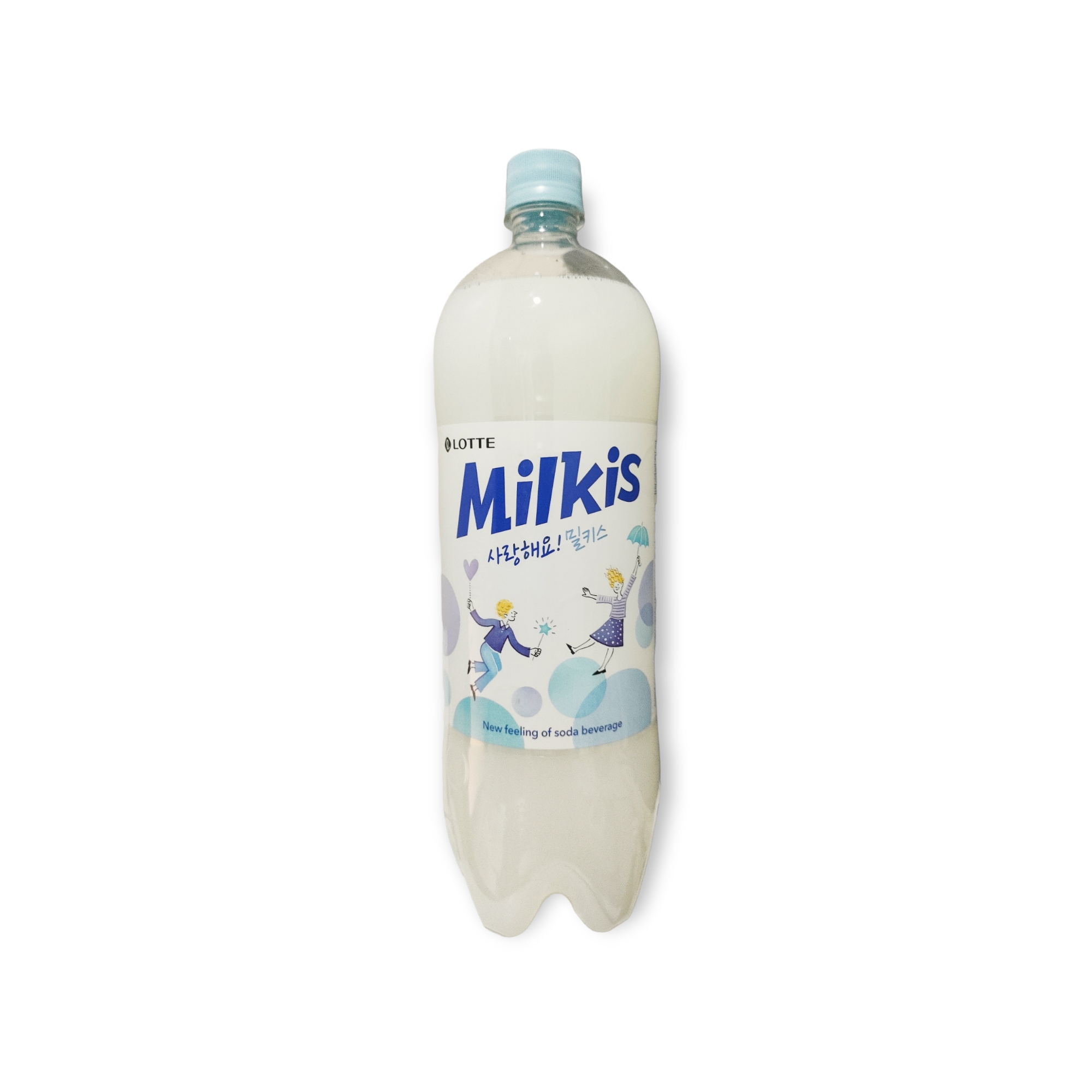 (Korea) Lotte Milkis Refreshing Milk and Yogurt Flavor Carbonated ...