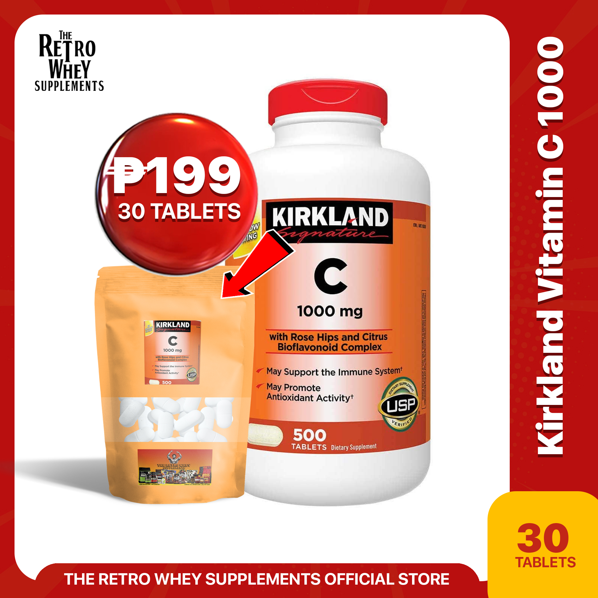 Kirkland Signature Vitamin C 1000mg Shop Kirkland Signature Vitamin C 1000mg With Great Discounts And Prices Online Lazada Philippines