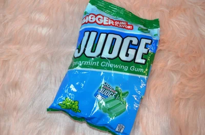 Judge Spearmint Chewing Gum