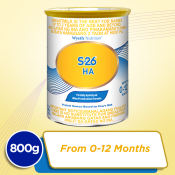 Wyeth® S-26 HA® Infant Formula, 0-12 months, 800g