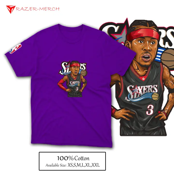 free allen iverson t shirt