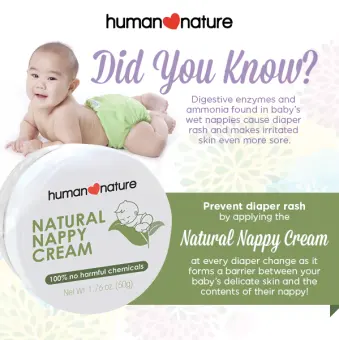 human nature nappy cream