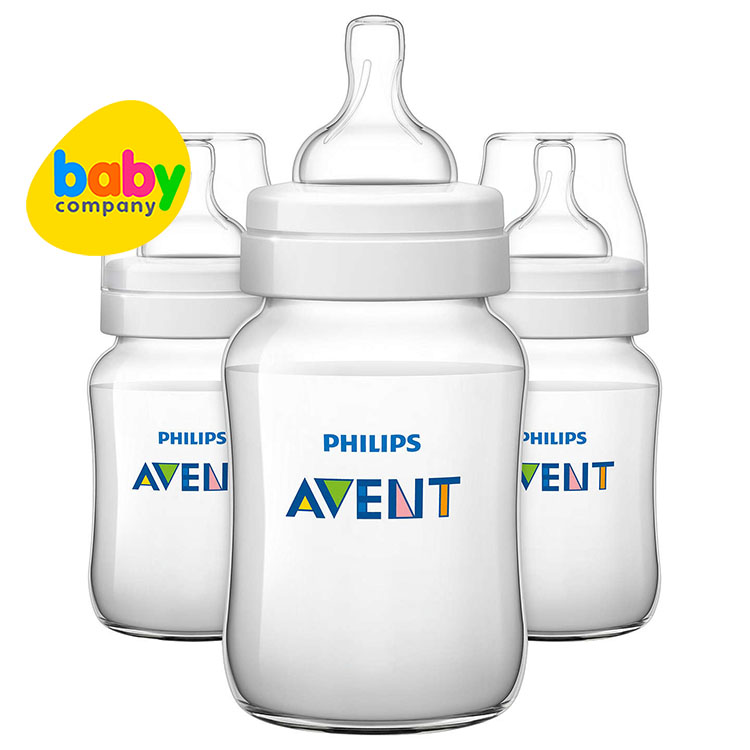 Avent 3 best sale pack 9oz bottles