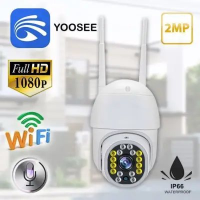 Yoosee APP IP Outdoor CCTV WiFi Camera 2MP Infrared Security Camera PTZ Onvif H.265 IP Camera
