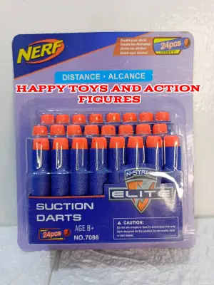 NERF GUN SOFT BULLETS 24 PIECES TOY FOR KIDS