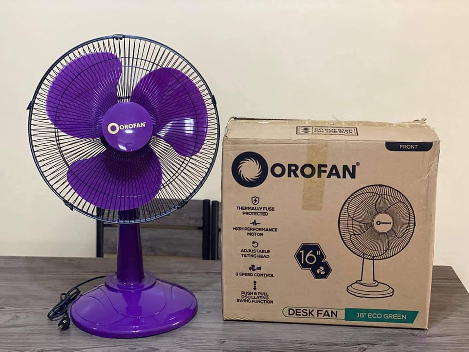 Orofan Original 16inches Desk Fan Electric Fan ODF16B ODF 16B (EG.2