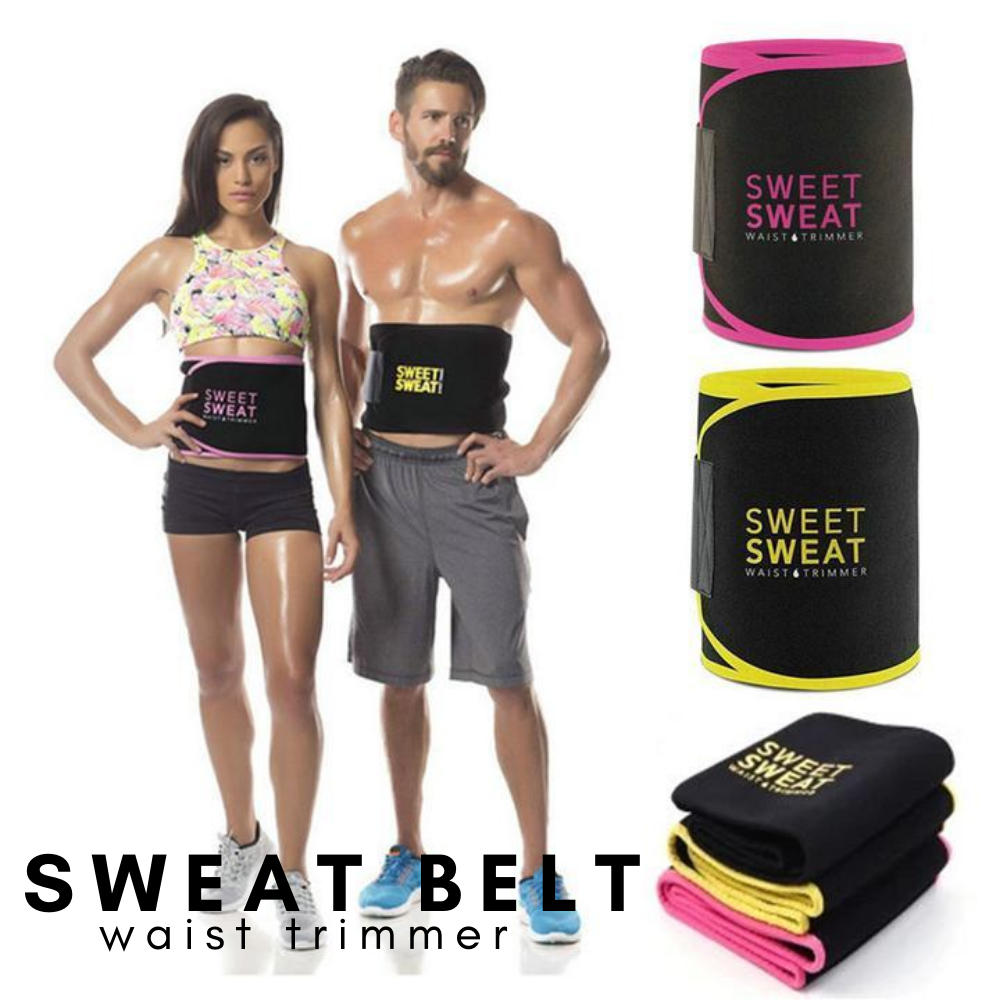 Waist Trimmer Exercise Belt Sweet Sweat Enhancer Men Women Workout Weight Loss 