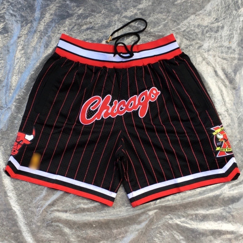 Just Don Chicago Bulls Just Don Black Shorts