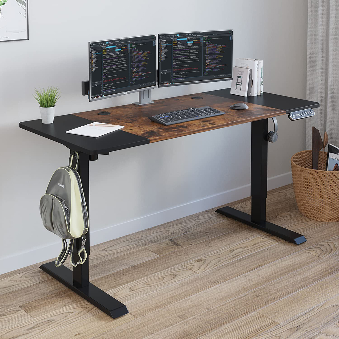 【Ready Stock】160cm*76cm Height Adjustable Electric Desk Standing Table ...