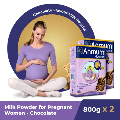 Anmum Materna Milk Powder Chocolate 800G x2