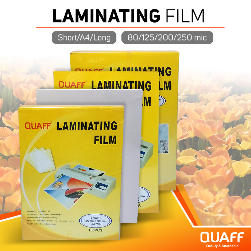 Fine Prints PH Short A4 Long Size QUAFF Laminating Film Hot
